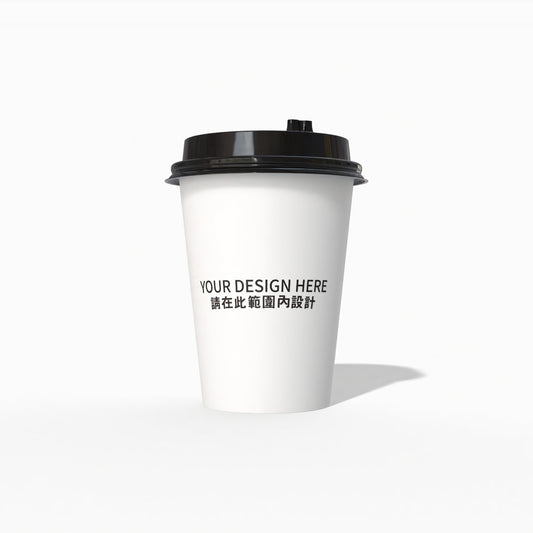 12oz 單層杯+咖啡蓋
