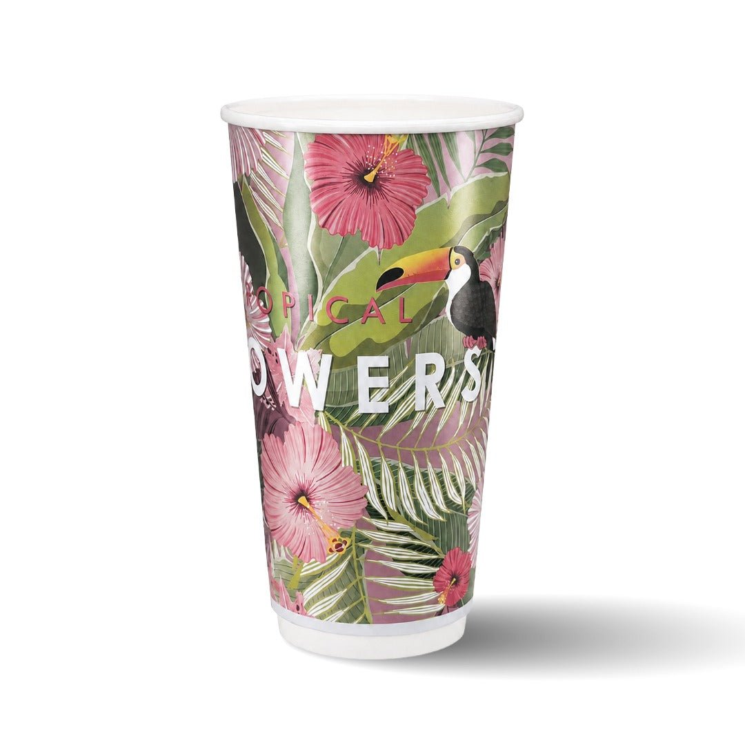 20oz OW 雙層霧銀杯 (500入)