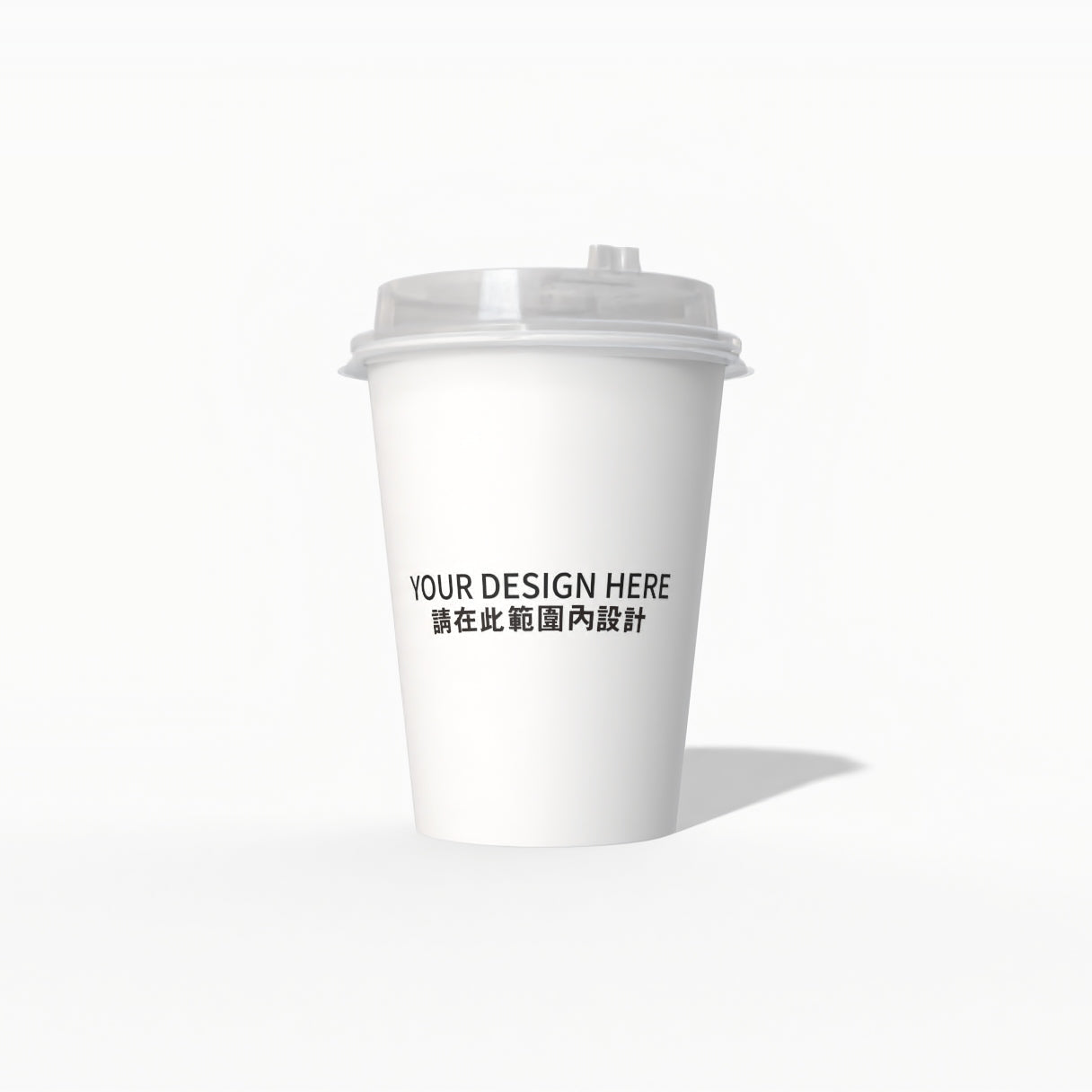 12oz 單層杯+咖啡蓋