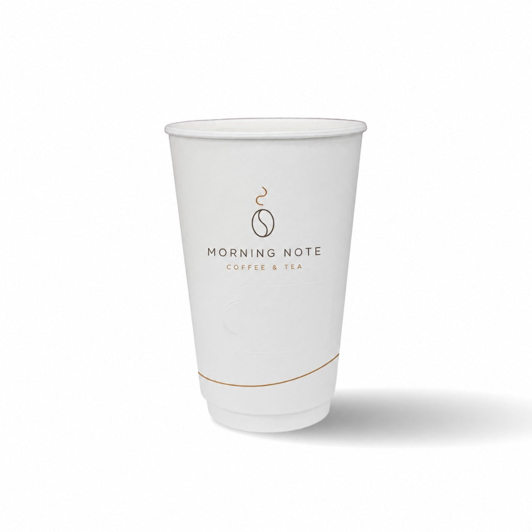 16oz OW 雙層可撕式隔熱杯  (500入一箱) (起訂量2箱)